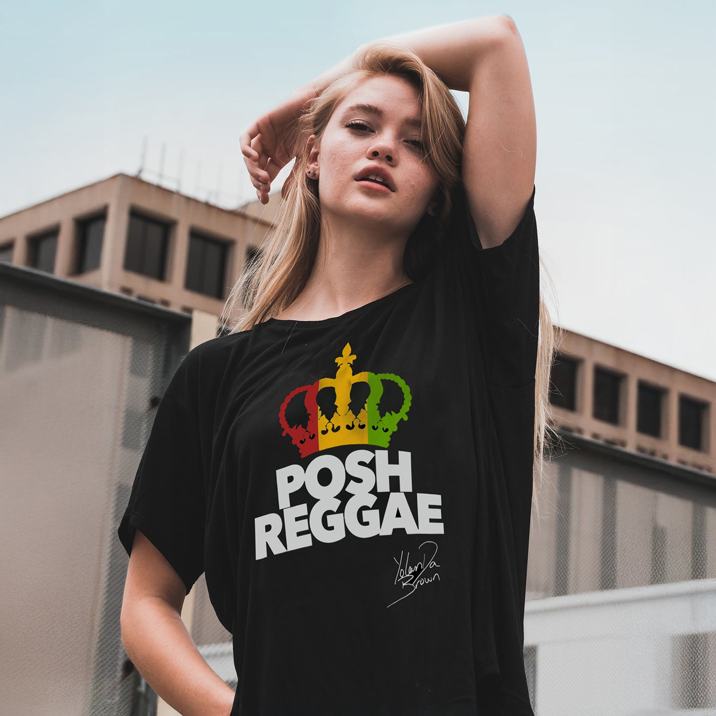 Posh Reggae T-Shirt - YolanDa Brown