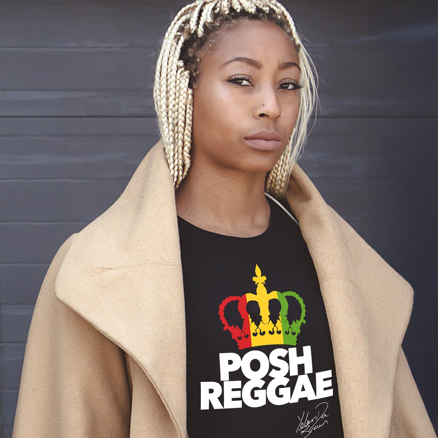 Posh Reggae T-Shirt - YolanDa Brown