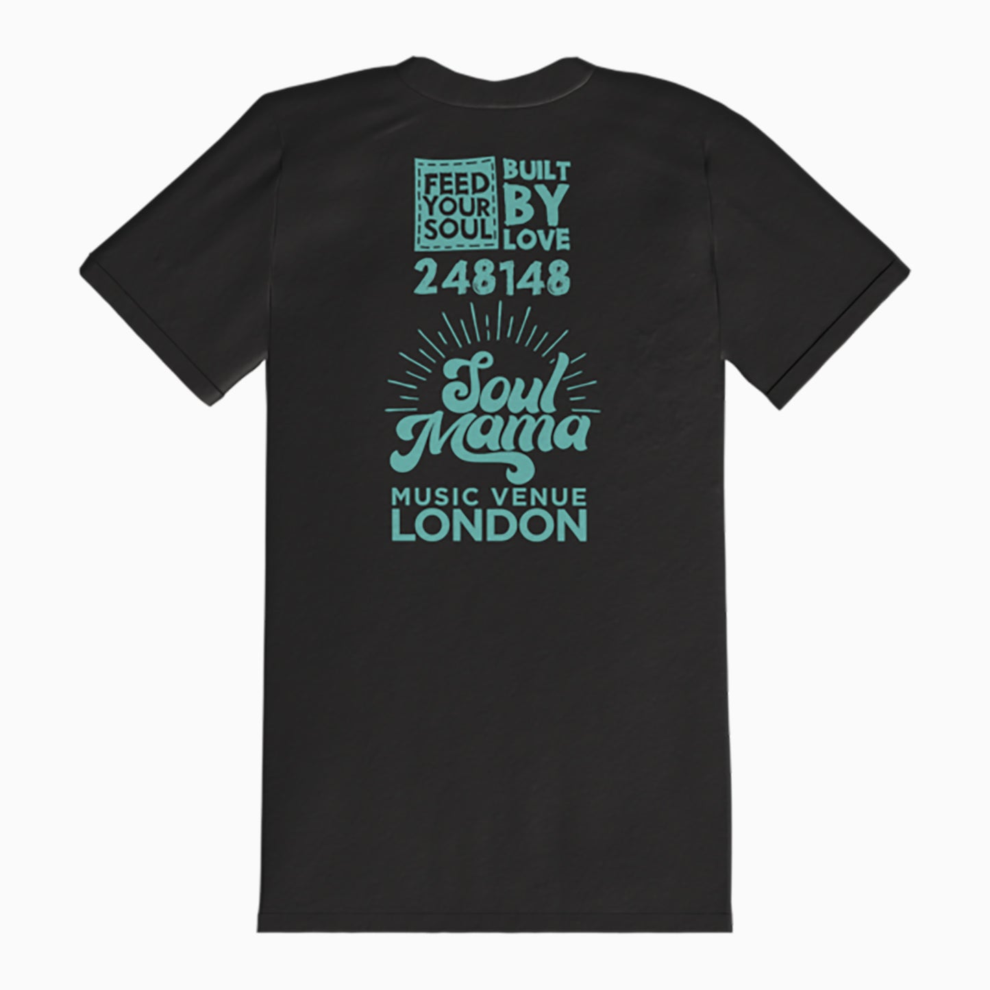 Soul Mama Retro T Shirt (Black)