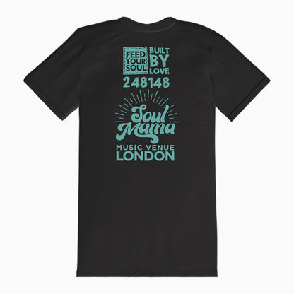 Soul Mama Retro T Shirt (Black)