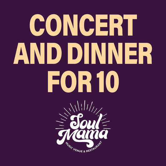 Pre Book Concert & Dinner for 10