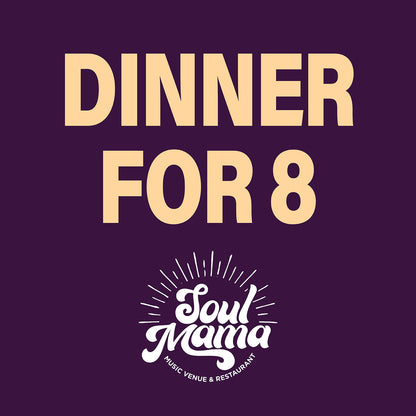 Pre Book Dinner For 8