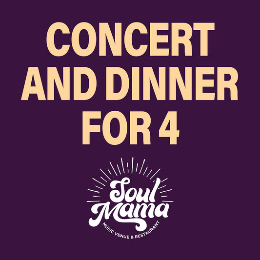 Pre Book Concert & Dinner For 4