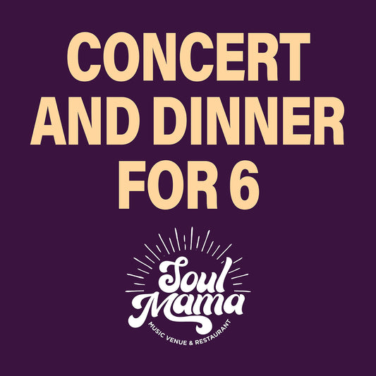 Pre Book Concert & Dinner For 6