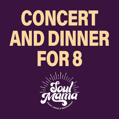 Pre Book Concert & Dinner for 8