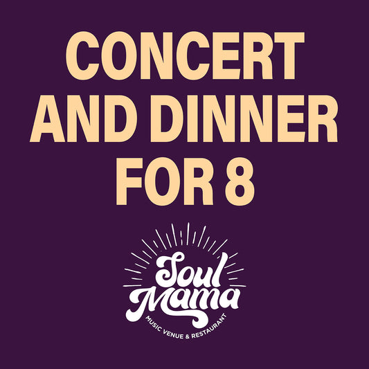 Pre Book Concert & Dinner for 8