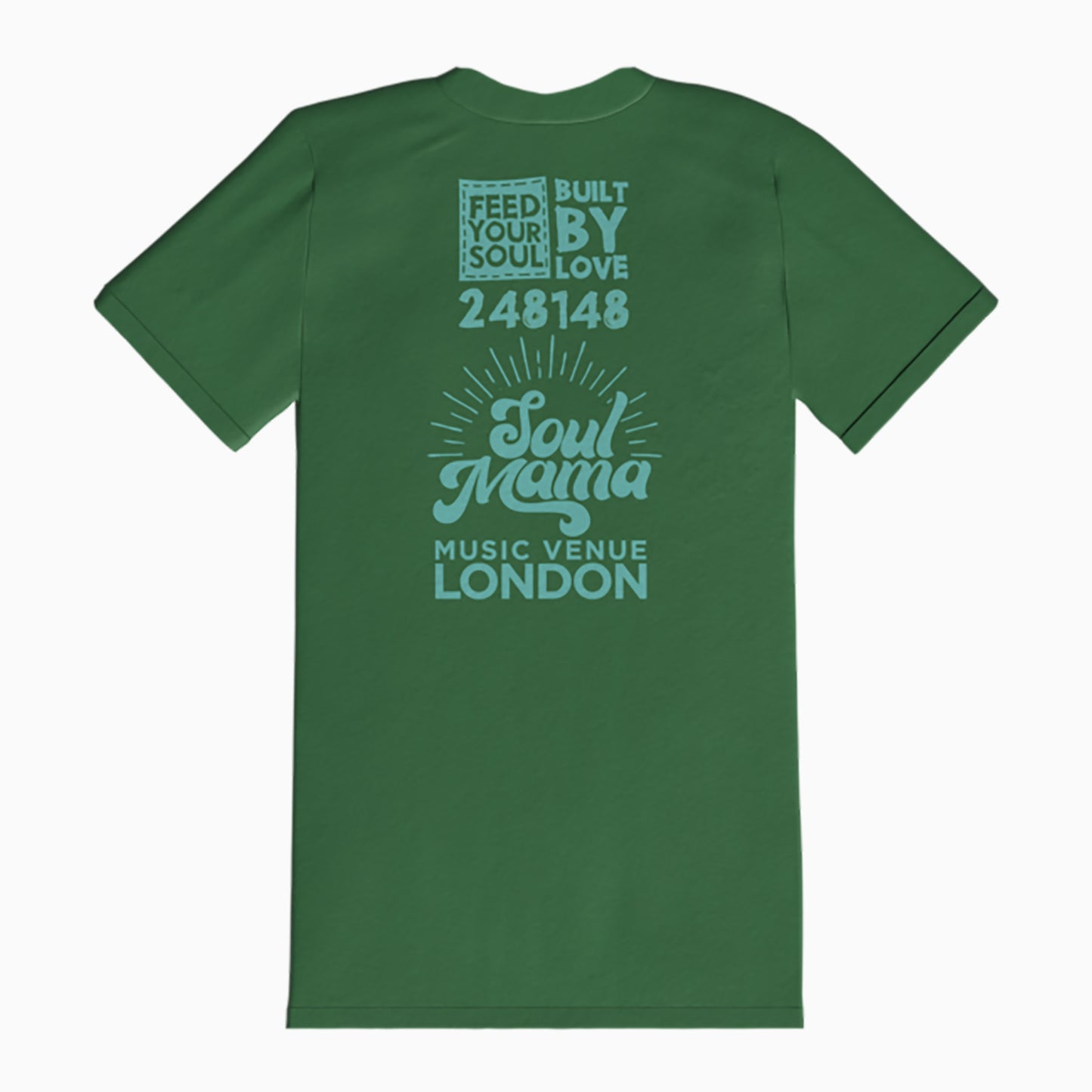 Soul Mama Retro T Shirt (Green)