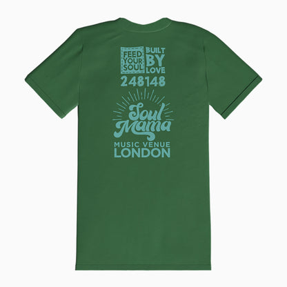 Soul Mama Retro T Shirt (Green)