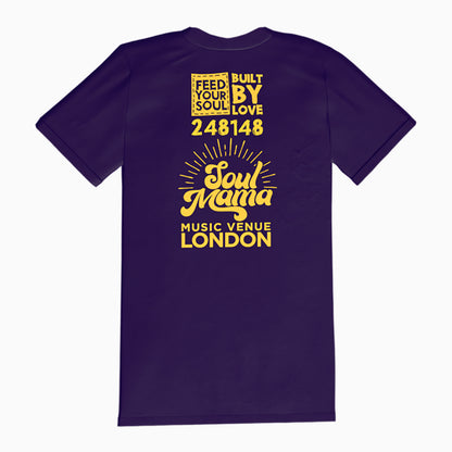 Love Lives Here Soul Mama T Shirt (Purple)