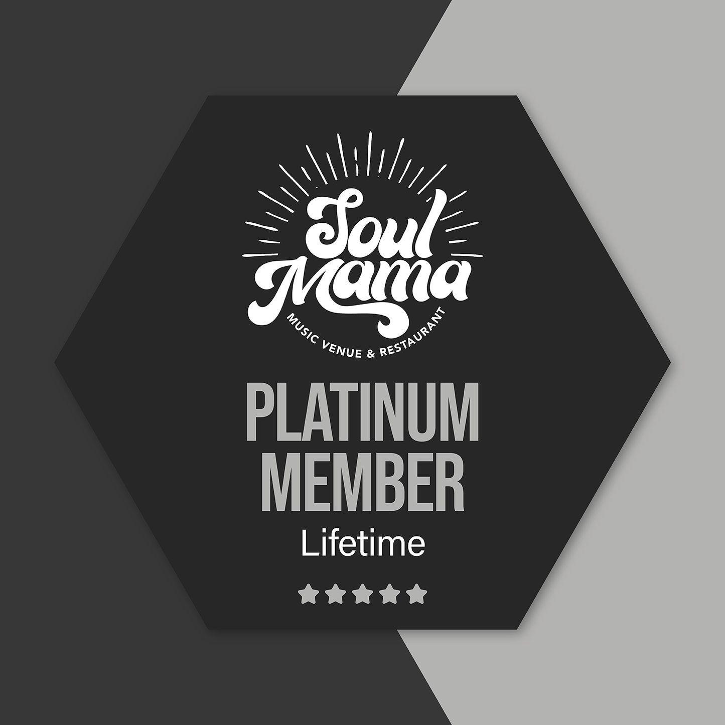 LIFETIME PLATINUM MEMBERSHIP